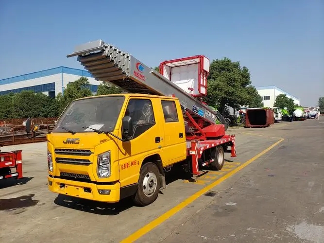 睢宁县附近云梯车出租 砂石搬运